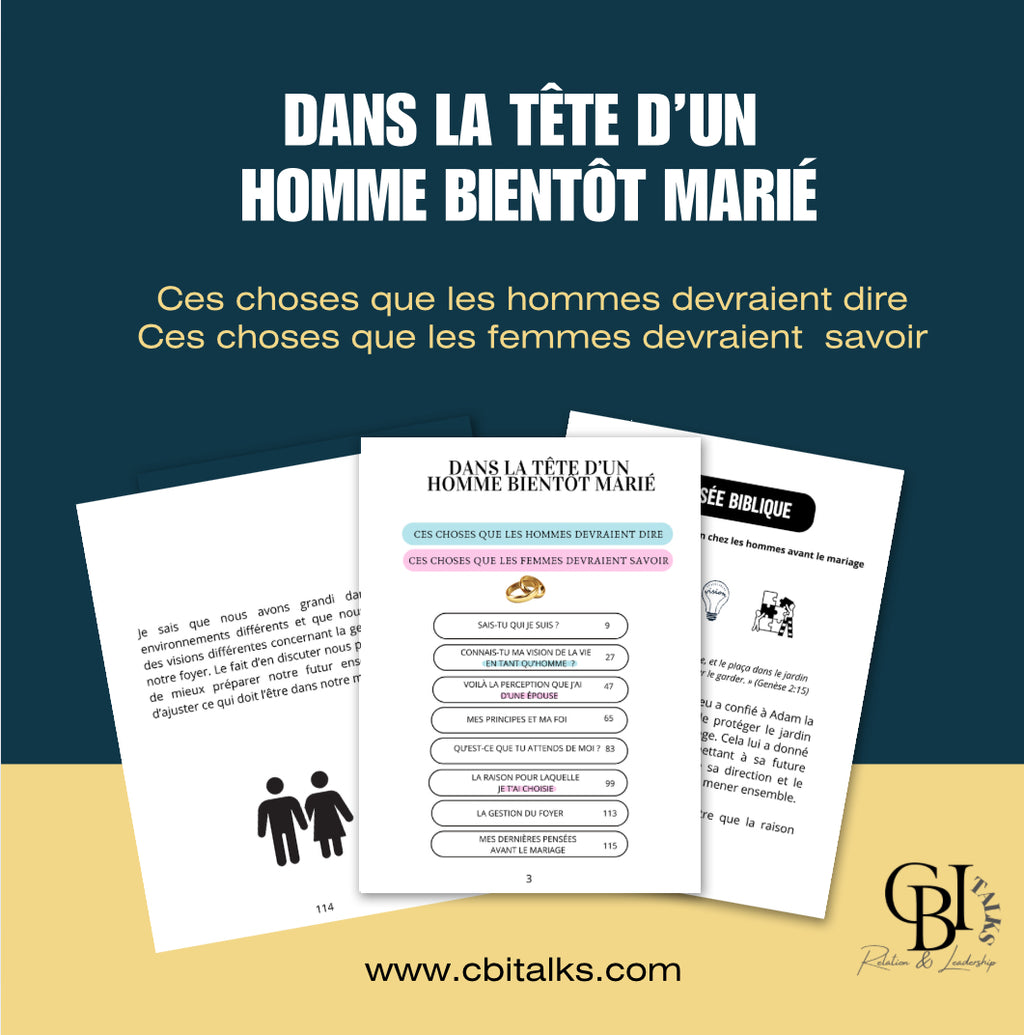 DANS LA TÊTE D’UN HOMME BIENTÔT MARIÉ 📖