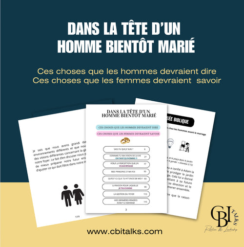 DANS LA TÊTE D’UN HOMME BIENTÔT MARIÉ 📖